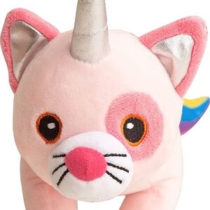 Snugarooz Cute Kat Pink Caticorn Stuffed Animal Cool Puppy Dog Toy 10" Unicorn